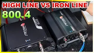 TRETA! STETSOM HIGH LINE HL800.4 VS IRON LINE IR800.4 - QUAL É MELHOR?