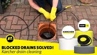 How to Unblock a Drain: Karcher Drain Cleaning Kit Accessory