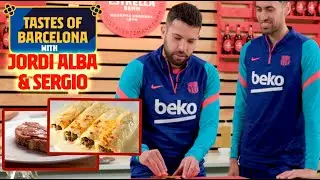 👨‍🍳 COOKING WITH JORDI ALBA AND BUSQUETS 🧀