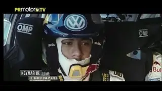 Neymar Jr. copiloto de Sébastien Ogier (VERSION COMPLETA) a bordo del VW Polo R WRC by PRMotor TV