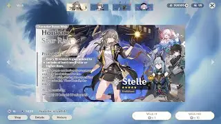 Stelle Banner Wish | Genshin: Star Rail - Fanmade