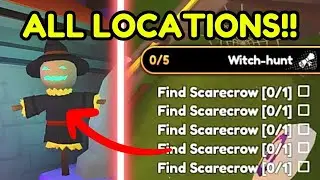 HOW TO FIND ALL SCARECROWS IN ANIME CHAMPIONS SIMULATOR