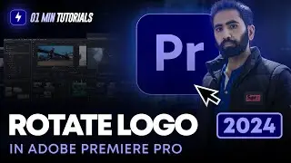 How to Rotate Logo in Adobe Premiere Pro 2024 | Logo Rotation Settings Premiere Pro