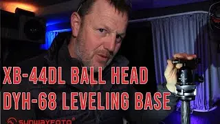 Sunwayfoto XB-44DL Ball Head & DYH-68 Levelling Base for panoramic photography