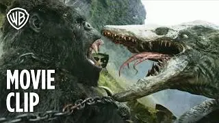 Kong: Skull Island | Kong vs. Skullcrawler | Warner Bros. Entertainment