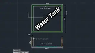 How to Draw a Water Tank in AutoCAD
