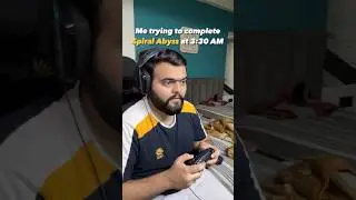Never do Spiral Abyss at 3am | Genshin Impact Shorts 