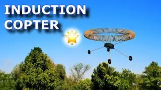 🌟 Квадрокоптер на индукции | INDUCTION ⚡⚡⚡ COPTER