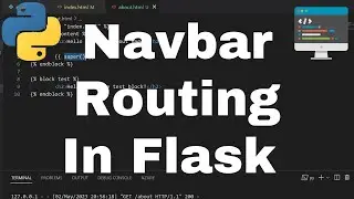 Adding Routing to our Flask Navbar - Character Counter App in Flask