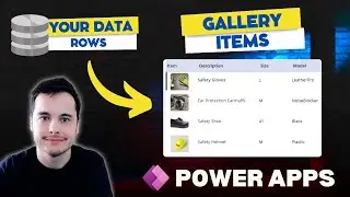 How to Display Data Records in Power Apps Using Galleries