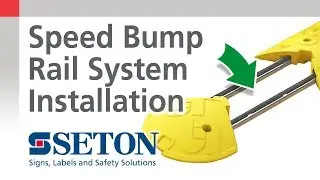 Seton Speed Bump Ground Rail Fixing System Installation Video | Seton Video