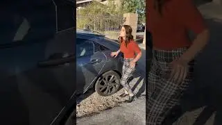 They helped a ROBBER to STEAL a car!