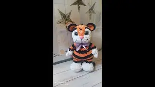 Тигр крючком по МК irinastrazs. Часть 1. Подробный МК для начинающих!