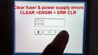 Canon IR2520/2525/2530 service menu, clear errors, factory reset canon ir2520. Error E000