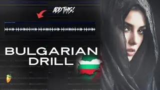 [FREE FLP] HOW TO MAKE BULGARIAN DRILL TYPE BEATS 2024 | FL Studio UK Drill Tutorial 2024