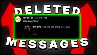 View Deleted + Edited Messages On Discord! (Tutorial)