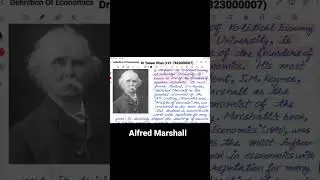 Alfred Marshall