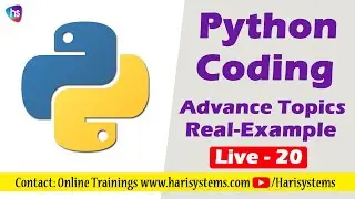 Free Python Coding Class 20 - Python Programming - python advanced - Python OOPs - Harisystems