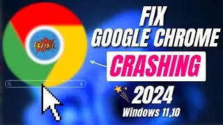 Fixed! Google Chrome Crashing in Windows 11,10 ✅Google Chrome Crash Error Solved 2024