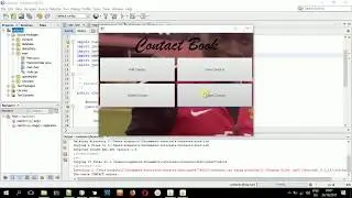 Combining Modules in JavaFX FXML  # Contact Book Application 