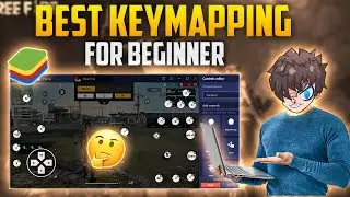 Best Keymapping for free fire PC 🎯 | Bluestacks 5 Easy Custom HUD For New Emulator Players