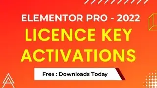 Elementor Pro With licences activation FREE