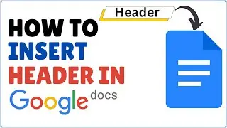 How to Add Header in Google Docs