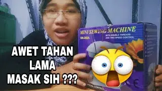 mesin jahit mini portable sebelum beli lihat video ini