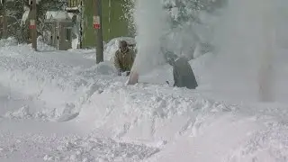 ‘It’s pretty crazy’: City of Lackawanna blasted by lake effect snows
