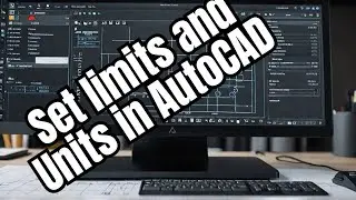 How to Set limits and Units in AutoCAD