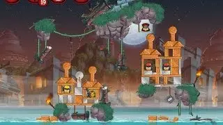 Angry Birds Star Wars 2 Level P3-10 Battle of Naboo 3 star Walkthrough