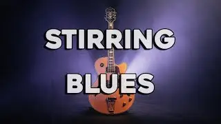 Stirring Slow Blues Ballad Guitar Backing Track A Minor