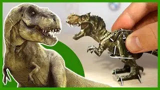 Динозавры. ТИРАННОЗАВР. Конструктор. Игрушки для детей. Dinosaurs.