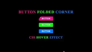 Skewed Glowing Neon Button HTML CSS | Button Hover Effect HTML CSS