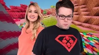 Punching Naomi in the Abs - IGN Plays Minecraft Ep. 40