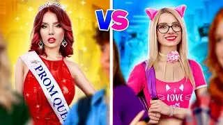 Популярная vs Непопулярная Студентка! Старшая vs Младшая Школа