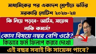 West Bengal Class 11 Admission 2023: Official Notice: How To Fillup Class 11 Form: WB HS Result 2023