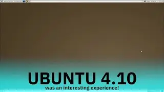 Old school Ubuntu was well... a ride (An adventure into Ubuntu 4.10)