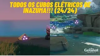 Todos os Cubos Elétricos de Inazuma - Genshin Impact