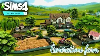 GENERATIONS FAMILY FARM II  COTTAGE LIVING II THE SIMS 4
