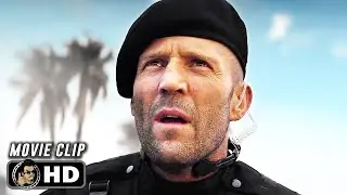 Barney Plane Crash Scene | THE EXPENDABLES 4 (2023) Movie CLIP HD