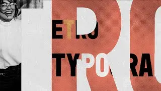 Retro Kinetic Typography Intro - After Effects Template