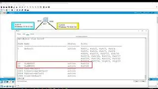 Configuring Inter Vlan Routing, Practice Lab.