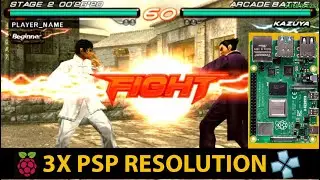 Raspberry Pi 4: TEKKEN 6 @3X PSP RESOLUTION | PPSSPP