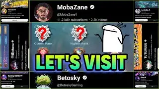 Visiting Game Accounts Of Your Favorite Youtubers Of Mobile Legends