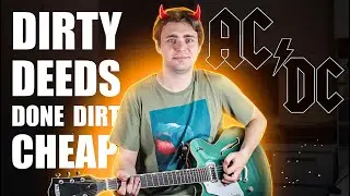 Как играть AC/DC - Dirty Deeds Done Dirt Cheap на гитаре