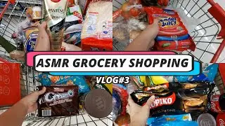 ASMR LOCAL SUPERMARKET ┃ ASMR Grocery Shopping Haul Vlog#3
