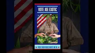 Joe Exotic Tiger King for President 2024. F their rules write me in. #election2024 #presiden2024