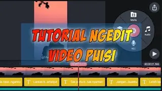 Tutorial Edit Video || Puisi