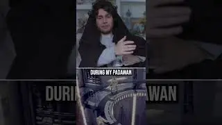 Anakin reacts to Darth Maul losing with the high ground